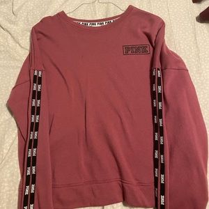 Pink crew neck